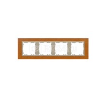 Рамка 4-м Simon82 Nature дуб/шампань дерево Simon 82947-66