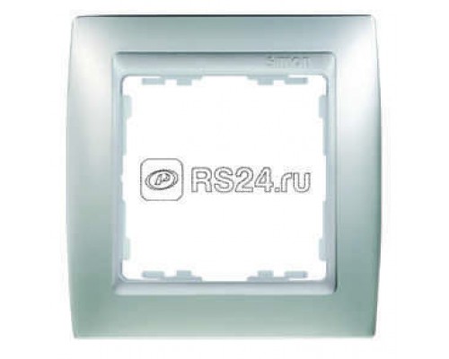 Рамка 4-м Simon82 алюм. мат./алюм. Simon 82944-33