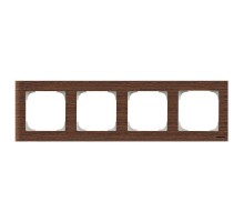 Рамка 4-м Sky дерево венге ABB 2CLA857400A2101