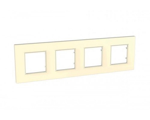 Рамка 4-м Unica quadro беж. SchE MGU2.708.25
