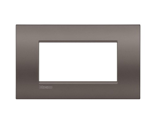 Рамка 4мод. Air LivingLight итальянский стандарт Глина Leg BTC LNC4804CY