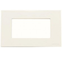 Рамка 4мод. Zenit итал. станд. бел. ABB 2CLA247400N1101