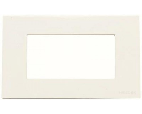 Рамка 4мод. Zenit итал. станд. бел. ABB 2CLA247400N1101