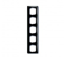Рамка 5-м Basic 55 chateau-black ABB 2CKA001725A1510