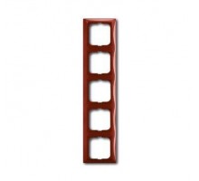 Рамка 5-м Basic 55 foyer-red ABB 2CKA001725A1520