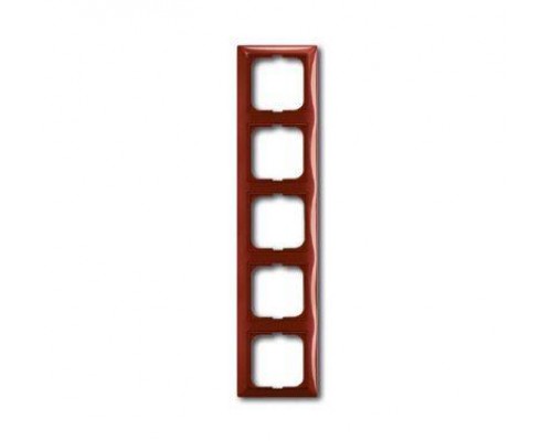 Рамка 5-м Basic 55 foyer-red ABB 2CKA001725A1520
