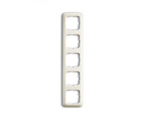 Рамка 5-м Busch-Duro 2000 SI сл. кость ABB 2CKA001725A1467