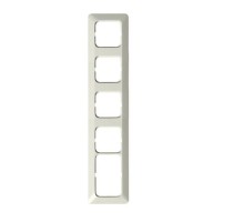 Рамка 5-м Jussi 1-м 2Schuko + 4-м Schuko бел. ABB 2TKA000016G1