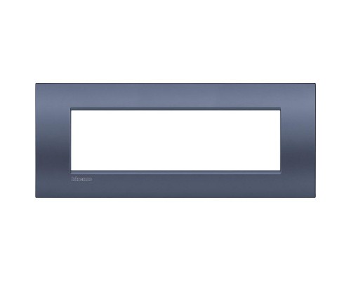 Рамка 7мод. Air LivingLight итальянский стандарт Лунная ночь Leg BTC LNC4807BM