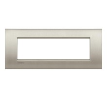 Рамка 7мод. Air LivingLight итальянский стандарт Матовый титан Leg BTC LNC4807TIS