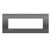 Рамка 7мод. Air LivingLight итальянский стандарт Мокрый асфальт Leg BTC LNC4807ST