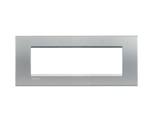 Рамка 7мод. LivingLight алюм. Leg BTC LNA4807TE