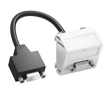 Рамка Modul45 мультимедийная D-Sub9 MTS-DB9 F RW1 бел. OBO 6104694