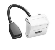 Рамка Modul45 мультимедийная HDMI MTS-HD F RW1 бел. OBO 6104838