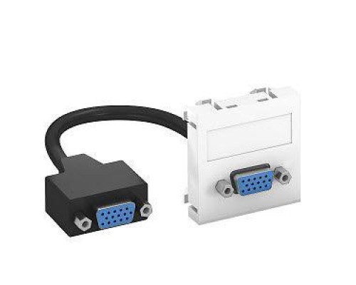 Рамка Modul45 мультимедийная VGA MTG-VGA F SWGR1 черн. OBO 6104661