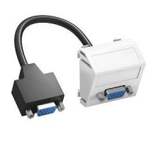 Рамка Modul45 мультимедийная VGA MTS-VGA F RW1 бел. OBO 6104670