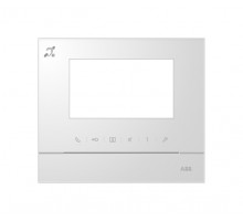 Рамка для абонентского устройства 43 бел. глянцевый с символом индукционной петли ABB 2TMA070130W0060