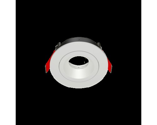 Рамка для модульного светильника FLEX 50 02 110х45 круглая встраив. поворотная RAL9010  VARTON V1-R0-00435-10003-2000000