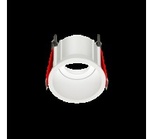 Рамка для модульного светильника FLEX 50 03 85х65 круглая встраив. утопленная поворотная RAL 9010 VARTON V1-R0-00435-10005-2000000