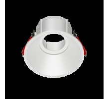 Рамка для модульного светильника FLEX 50 07 110х48 круглая встраив. утопленная поворотная RAL 9010 VARTON V1-R0-00435-10012-2000000
