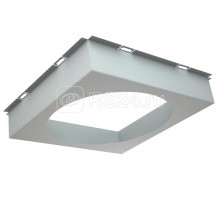 Рамка для светильника SL/DL (COLIBRI) 190х190хd165 (100х100х40 lamel 10мм) silver СТ 2170000350