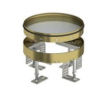 Рамка кассетная RKR2 ном. размер 4 M 25 d215мм латунь OBO 7409084