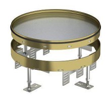 Рамка кассетная RKR2 ном. размер 9 d305мм M 25 латунь OBO 7409124