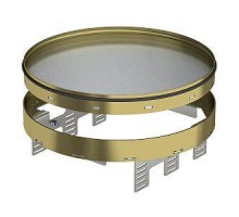 Рамка кассетная RKRN2UZD3 ном. размер R9 d305мм R9MS25 латунь OBO 7409154