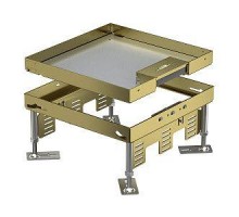Рамка кассетная RKSN2 ном. размер 9 243х243мм латунь OBO 7409212