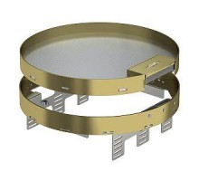 Рамка кассетная RKSRN2UZD3MS20 ном. размер R9 d305мм латунь OBO 7409302