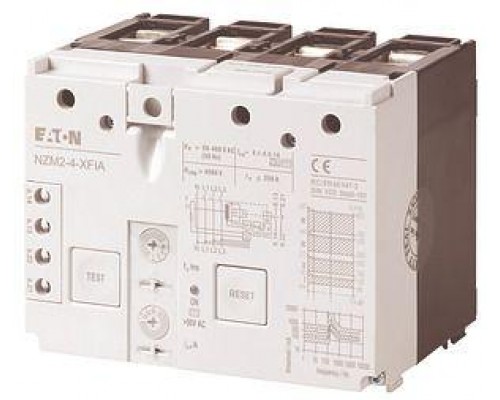 Расцепитель токов утечки 0.1 -3A AC-DC чувствительные 4п NZM2-4-XFIA EATON 292346