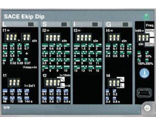 Расцепитель защиты Ekip Dip LI E1.2..E6.2 ABB 1SDA074194R1