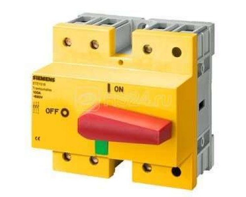 Разъединитель блокируемый 4п. 100А SIEMENS 5TE1410