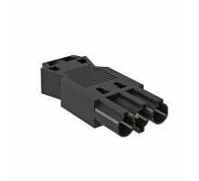 Разъем 3п Modul45connect вилка 16А 250B ST-S GST18i3p SW черн. OBO 6108054