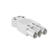 Разъем 3п Modul45connect вилка 16А 250B ST-S GST18i3p W бел. OBO 6108055