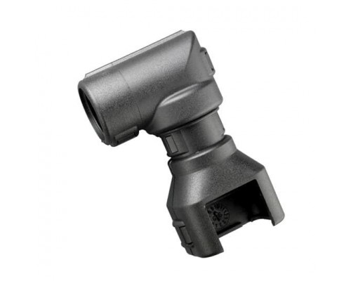 Разъем Ampseal 16 CI нейлон 6 d12мм угол 90 2 вывода CI12-90-AT2LR черн. (уп.500шт) ABB 7TCA298010R0250