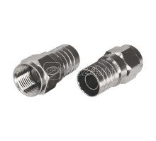 Разъем F RG-6 (уп.100шт) Rexant 05-4031