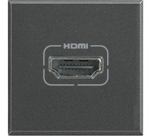 Разъем HDMI Axolute антрацит Leg BTC HS4284