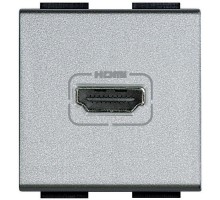 Разъем HDMI LivingLight алюм. Leg BTC NT4284