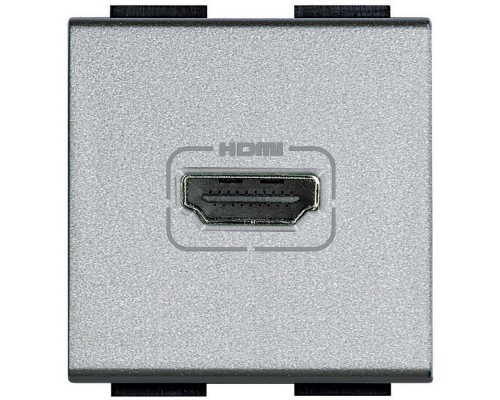Разъем HDMI LivingLight алюм. Leg BTC NT4284