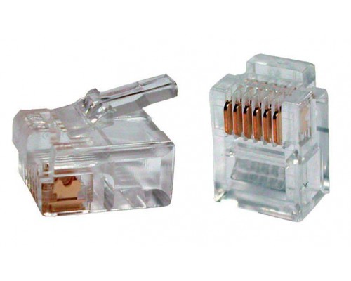 Разъем для кабеля RJ12 UTP кат.3 6P4C ITK CS3-2C3U