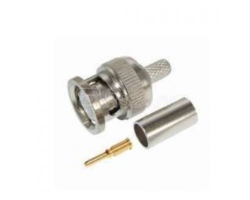Разъем штекер BNC RG-59 обжим (01-001B) Rexant 05-3002