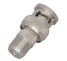 Разъем штекер BNC-гнездо F (уп.50шт.) Rexant 05-3201