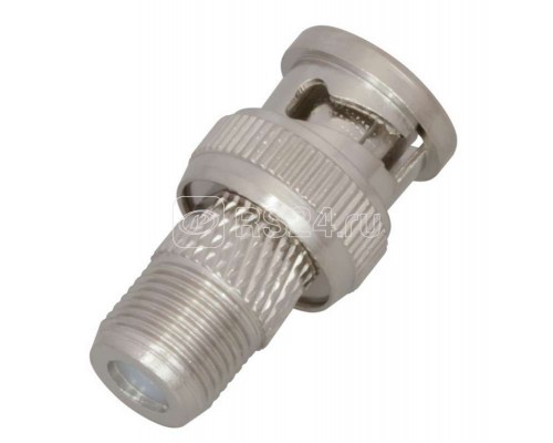 Разъем штекер BNC-гнездо F (уп.50шт.) Rexant 05-3201