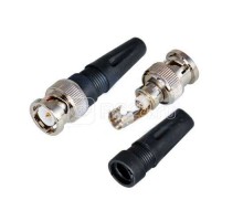 Разъем штекер BNC под винт с колп. (02-001) (уп.50шт) REXANT 05-3071