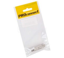 Разъем штекер TV никель c пружиной (инд. упак.) PROCONNECT 05-2011-4-7