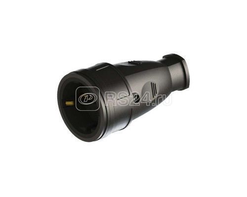 Разъем штепсельный РА16-005 16А IP44 250В с заземл. каучук (инд. упак.) БЕЛТИЗ 4690614102