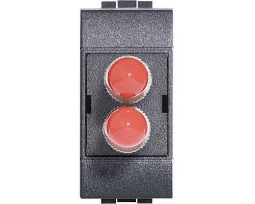 Разъем сдвоенный для оптоволоконной линии - кабельное гнездо SТ - дуплекс Leg BTC L4268ST