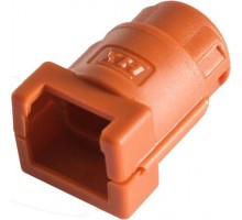 Разъем высокотемпер. CIH08-DT4 нейлон 6 d8мм оранж. (уп.500шт) ABB 7TCA298010R1205