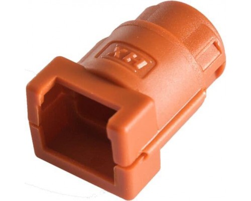 Разъем высокотемпер. CIH08-DT4 нейлон 6 d8мм оранж. (уп.500шт) ABB 7TCA298010R1205